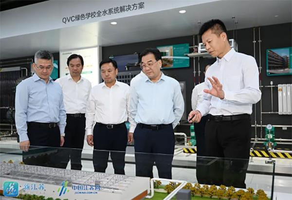江蘇省省委書記信長星在贛榆海州督導(dǎo)第二批主題教育并調(diào)研走進(jìn)企業(yè)_空氣能熱水器工作原理