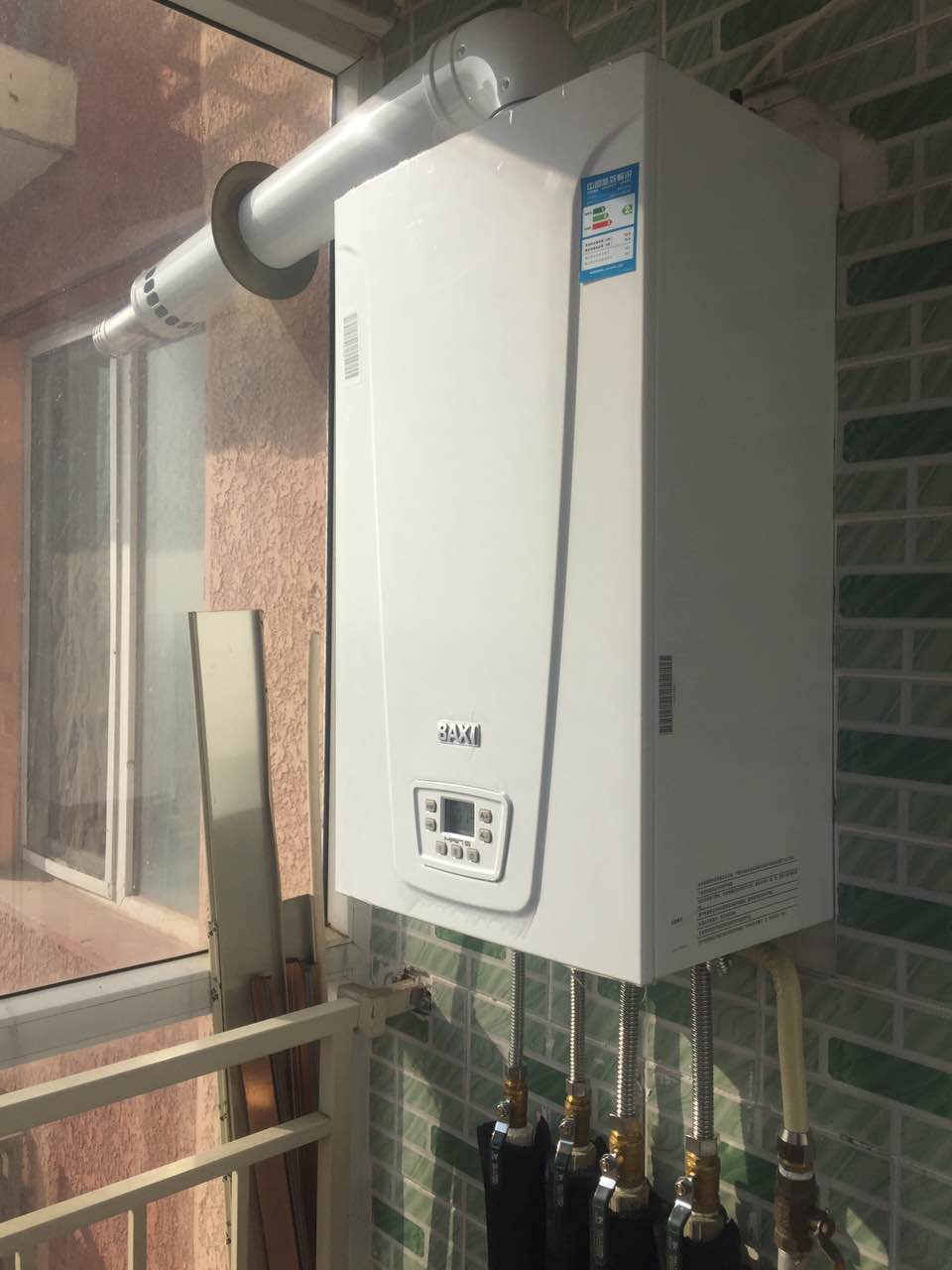 潘家園弘善家園八喜壁掛爐銷售安裝案例_壁掛爐e2