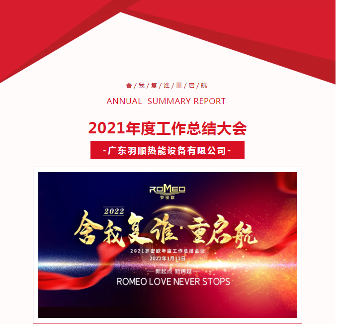 羅密歐年終總結(jié)會(huì) | 2022舍我復(fù)誰(shuí)?重啟航_天然氣采暖壁掛爐