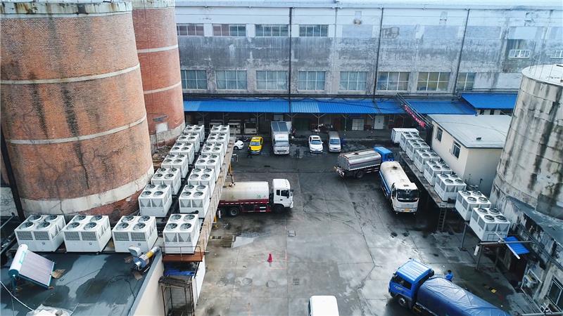 水產養(yǎng)殖用紐恩泰空氣能熱泵供熱水，又省錢來又省事_空氣能太坑人
