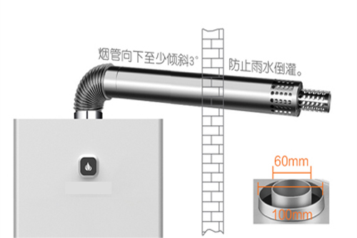博世壁掛爐煙道安裝