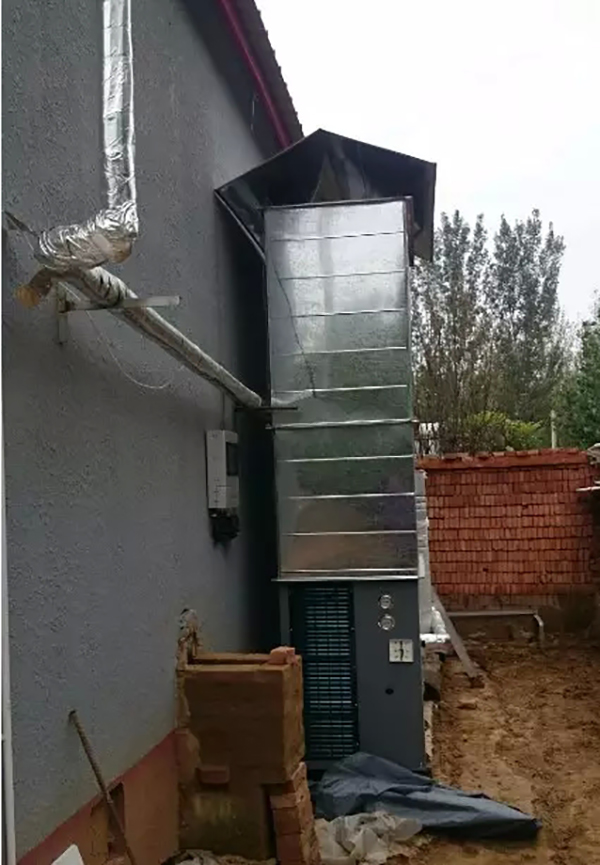 順義能源辦進行空氣源熱泵+太陽能采暖試點工程_空氣能熱水器的使用方法